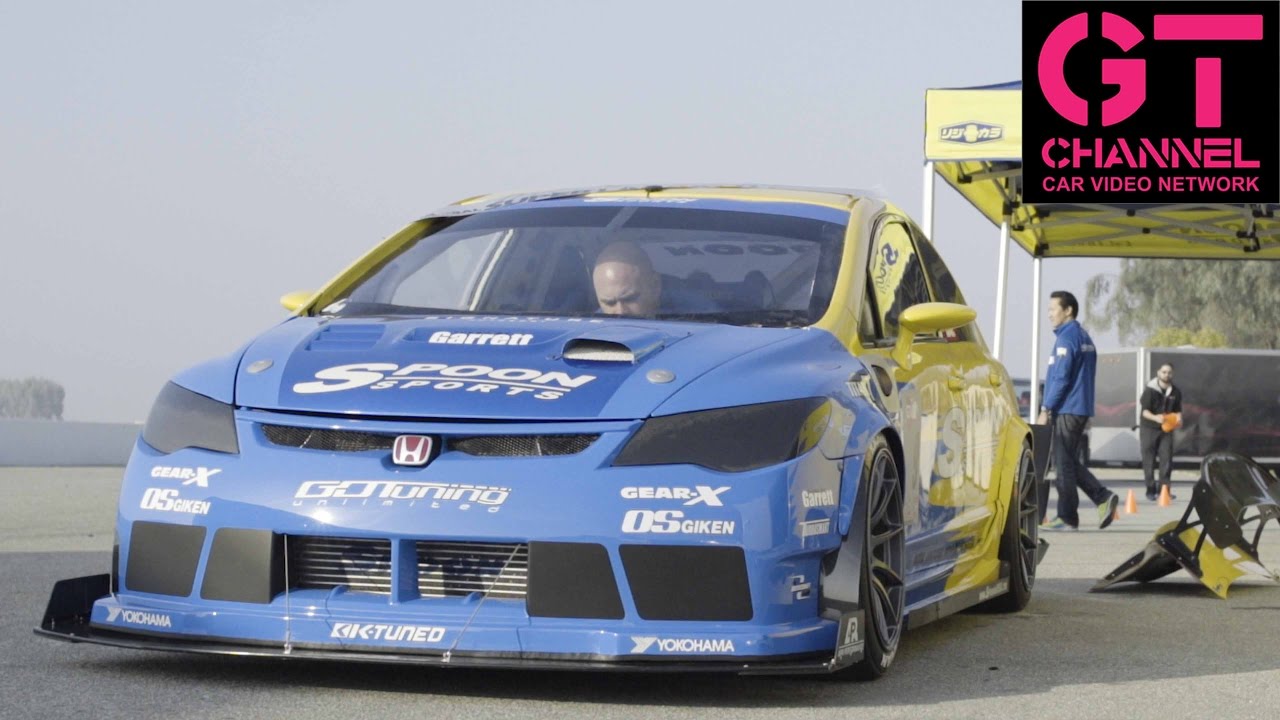 One-Of-A-Kind Spoon CENTER-Drive Civic Type R Turbo - Super Lap Battle 2016