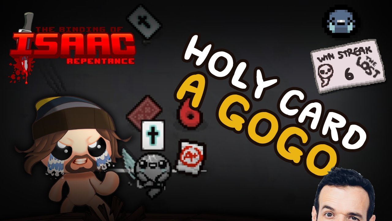 HOLY CARD A GOGO - Isaac Repentance (Tainted Lost Streak)