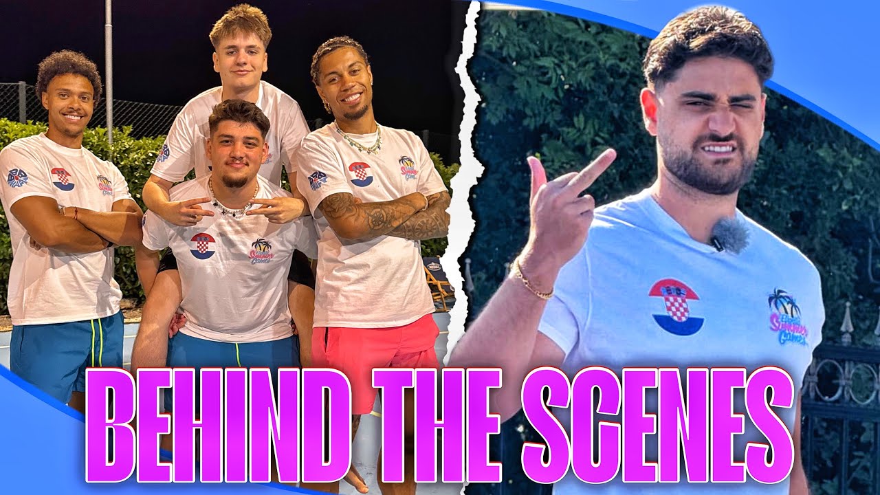 XXL STREAMER TREFF IN KROATIEN!🤩🇭🇷 Behind The Scenes Summer Games Vlog📸