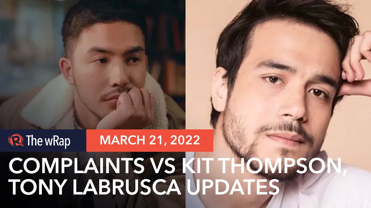 Police file complaint vs Kit Thompson; Tony Labrusca cleared of acts of lasciviousness complaint