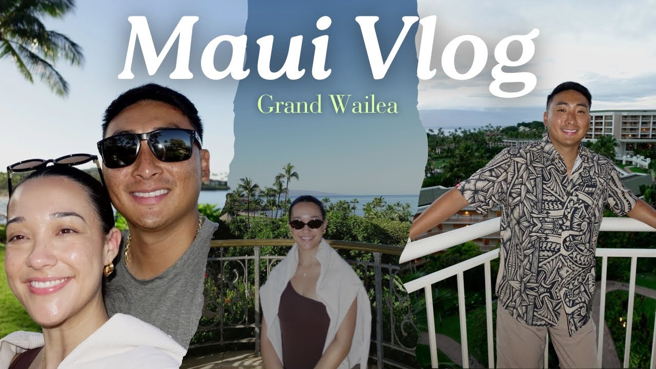 Maui vlog: Grand Wailea, Beach, Food 