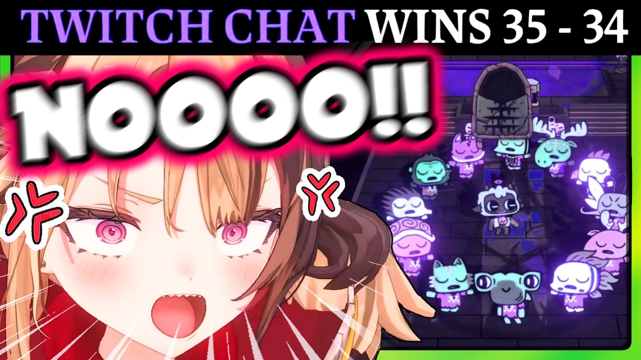 Gigi plays a game with Twitch chat integration...