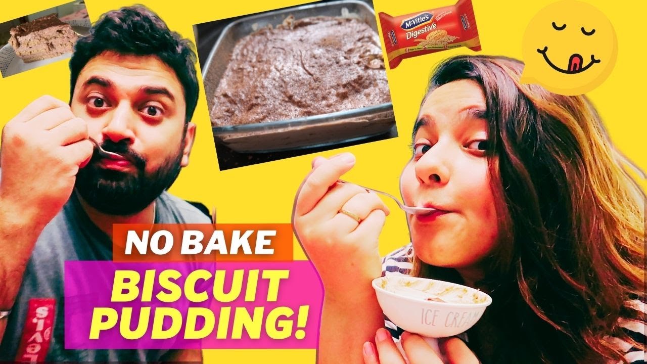 Tried the NO BAKE BISCUIT PUDDING | Also cooking - Mushroom Omelette, Ramen Bowl (YUM + Workout LOL)