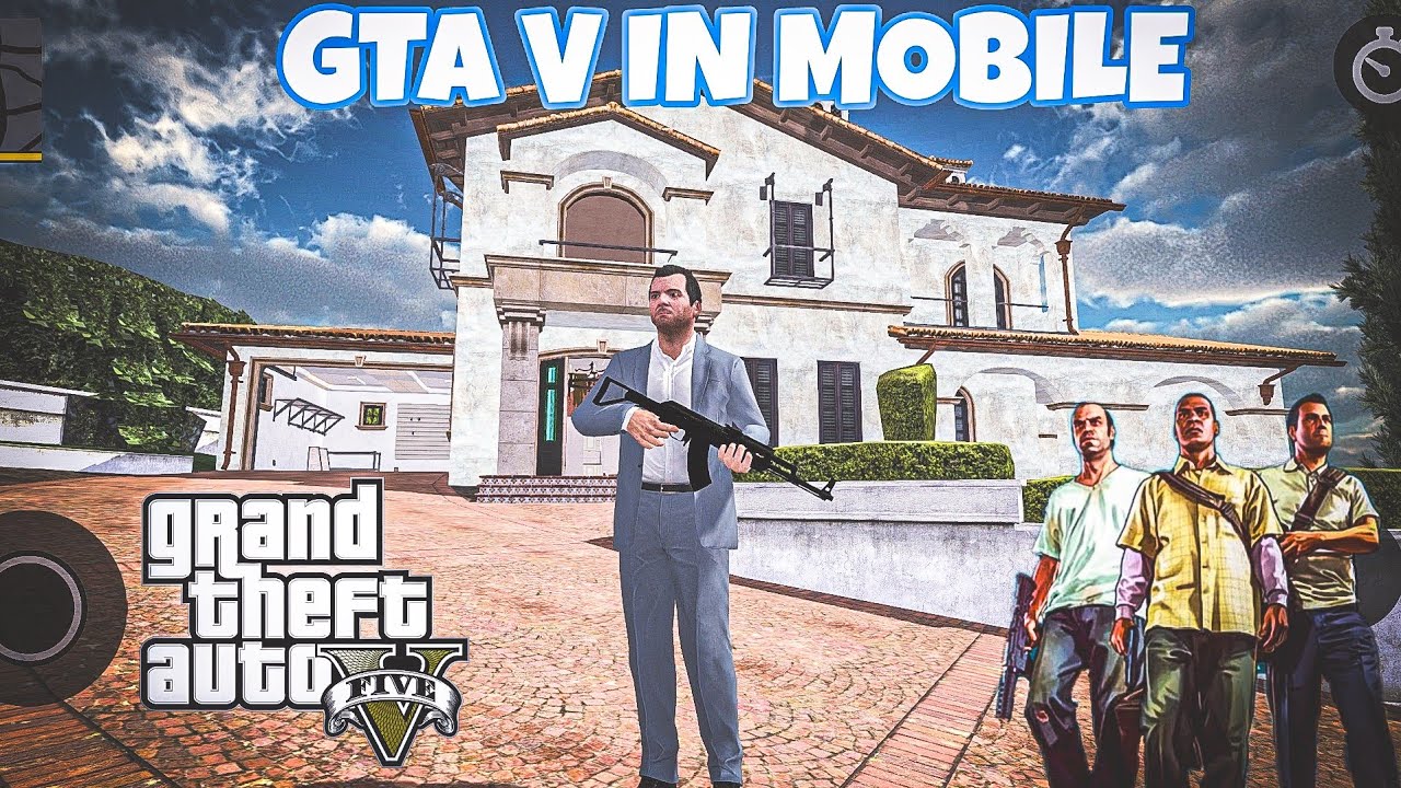 GTA 5 Mod In mobile | How to download GTA V On Android &Ios | GTA 5 Mobile Gameplay
