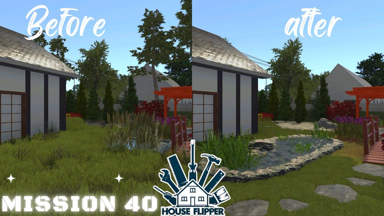 House Flipper  Mission Grandad's Japanese Garden