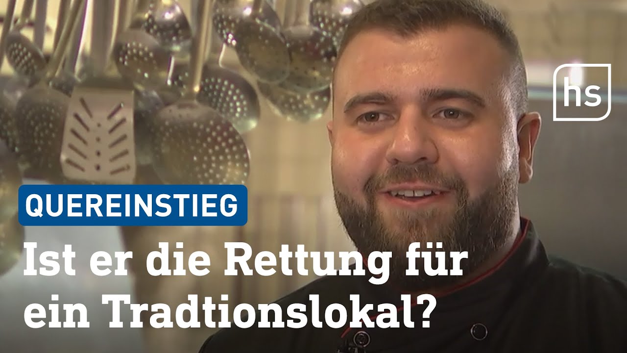 Junger Quereinsteiger &uuml;bernimmt Traditionslokal in Allendorf | hessenschau