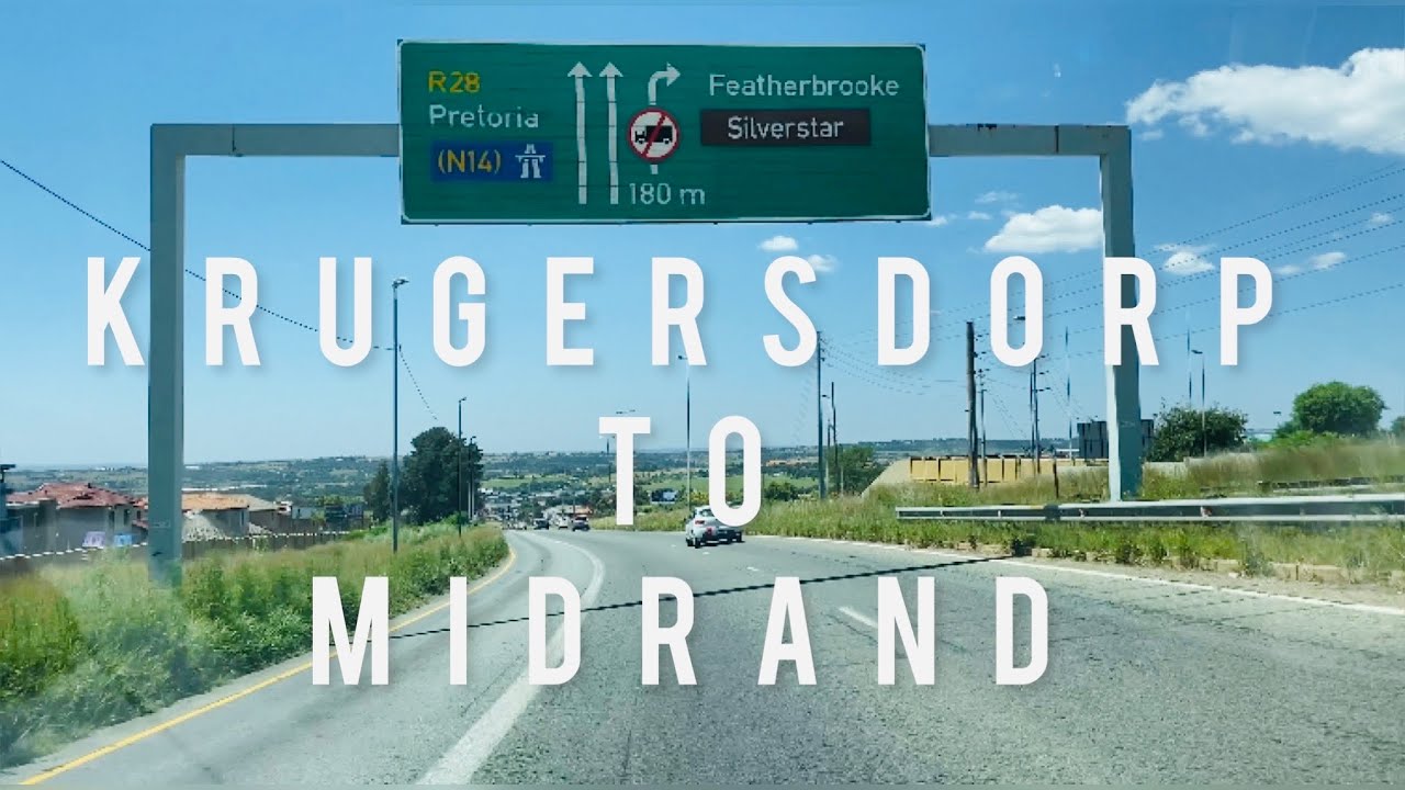Driving from Krugersdorp to Midrand, N14. Johannesburg | South Africa |