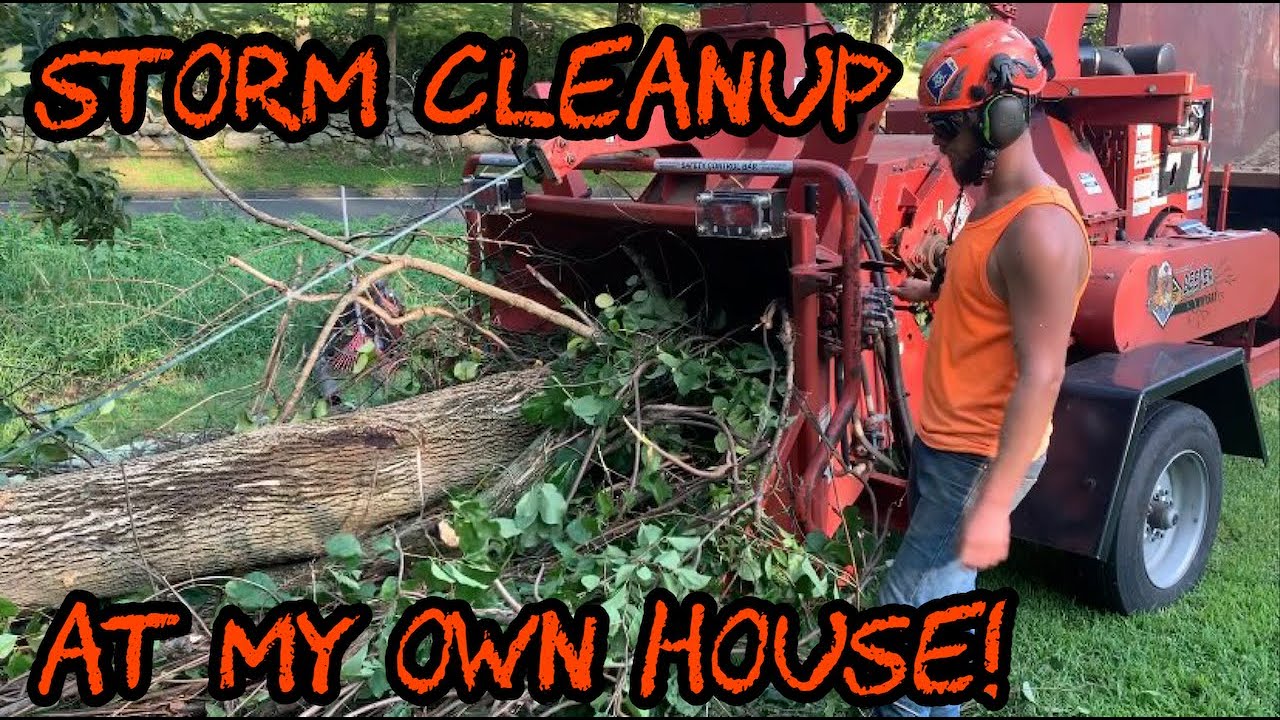 #136 Hurricane Cleanup...At My Own House!!!