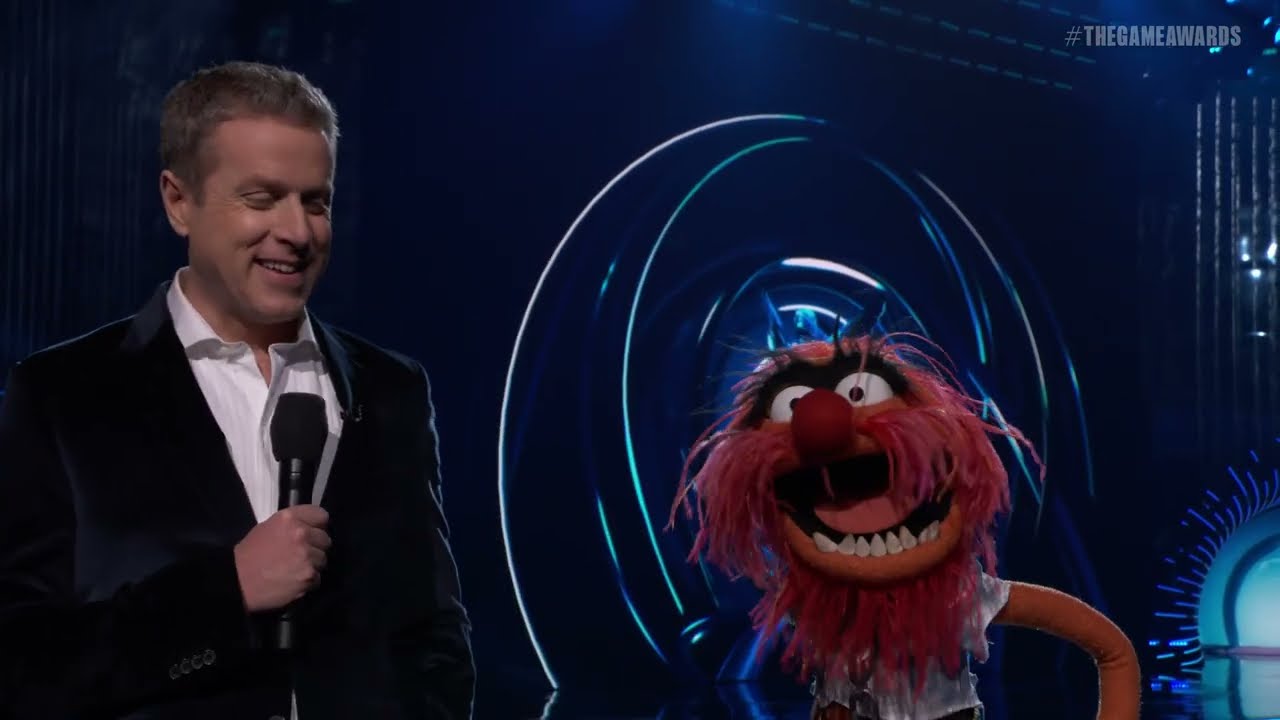 Animal from the Muppets Joins Geoff Keighley at The Game Awards 2022