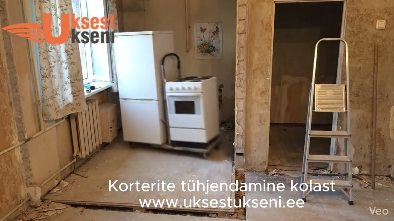 Korterite tühjendamine Tallinnas ning Harjumaal. Vana mööbli äravedu