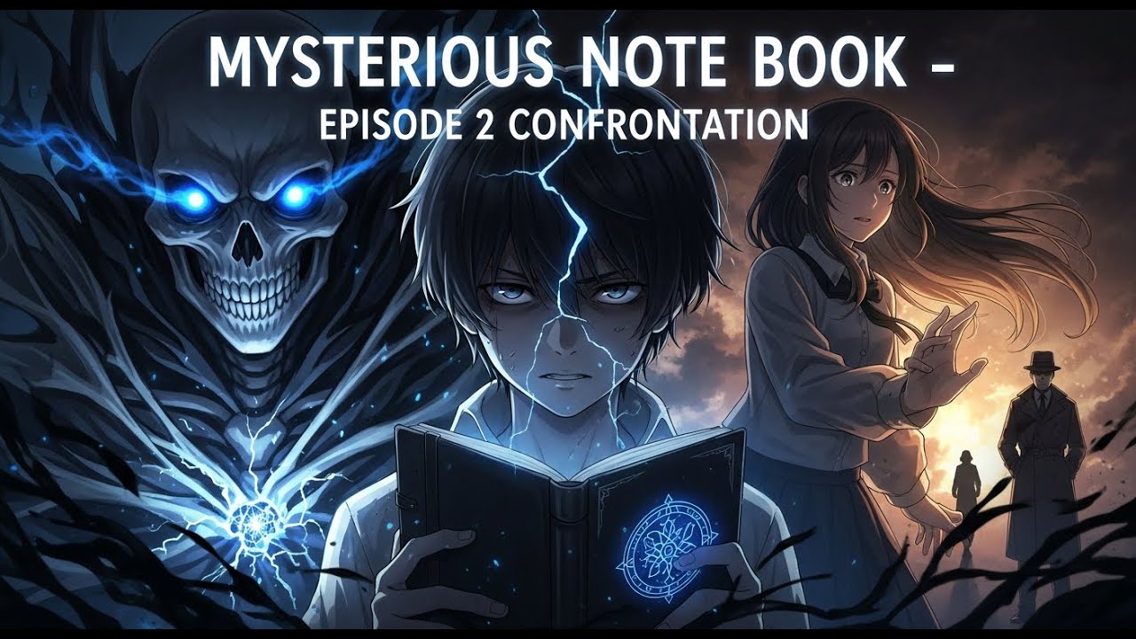 MYSTERIOUS NOTE BOOK – EPISODE 2 CONFRONTATION | supernatural detective story|