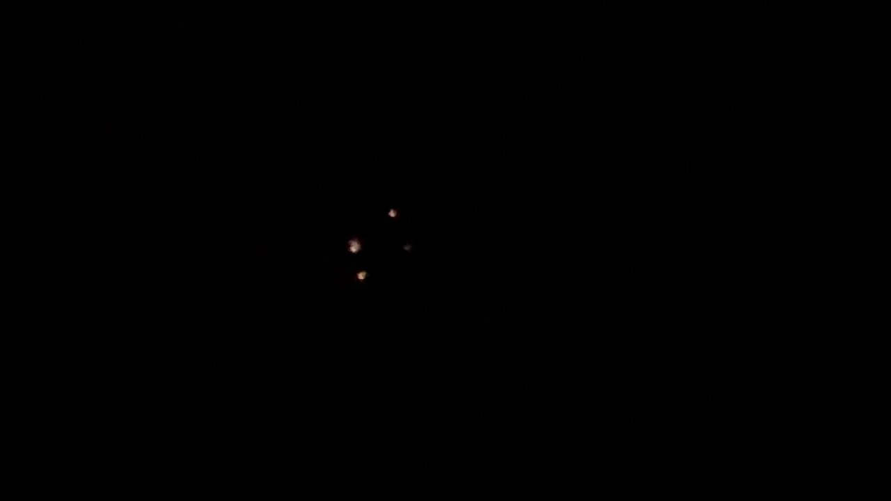 JAL Boeing 777W [JA734J] flying above at night