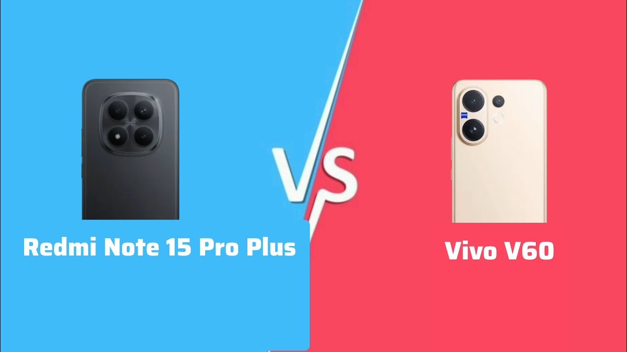 Redmi Note 15 Pro Plus vs Vivo V60 Full Comparison 🔥l