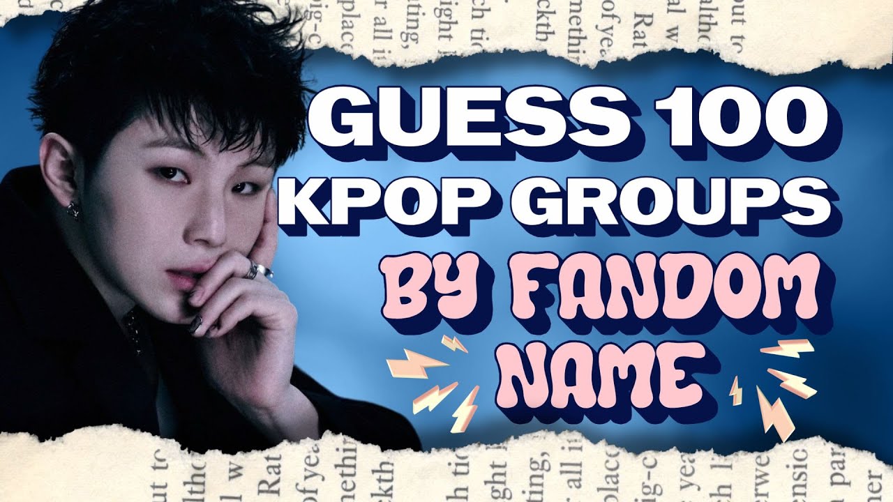 GUESS 100 KPOP GROUPS BY FANDOM NAME | KPOP GAME