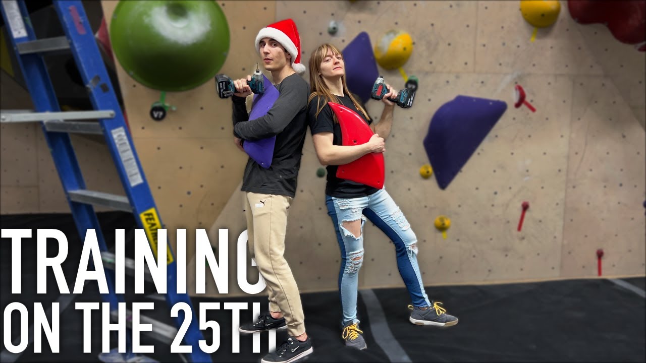Training on CHRISTMAS DAY as an IFSC Competitor