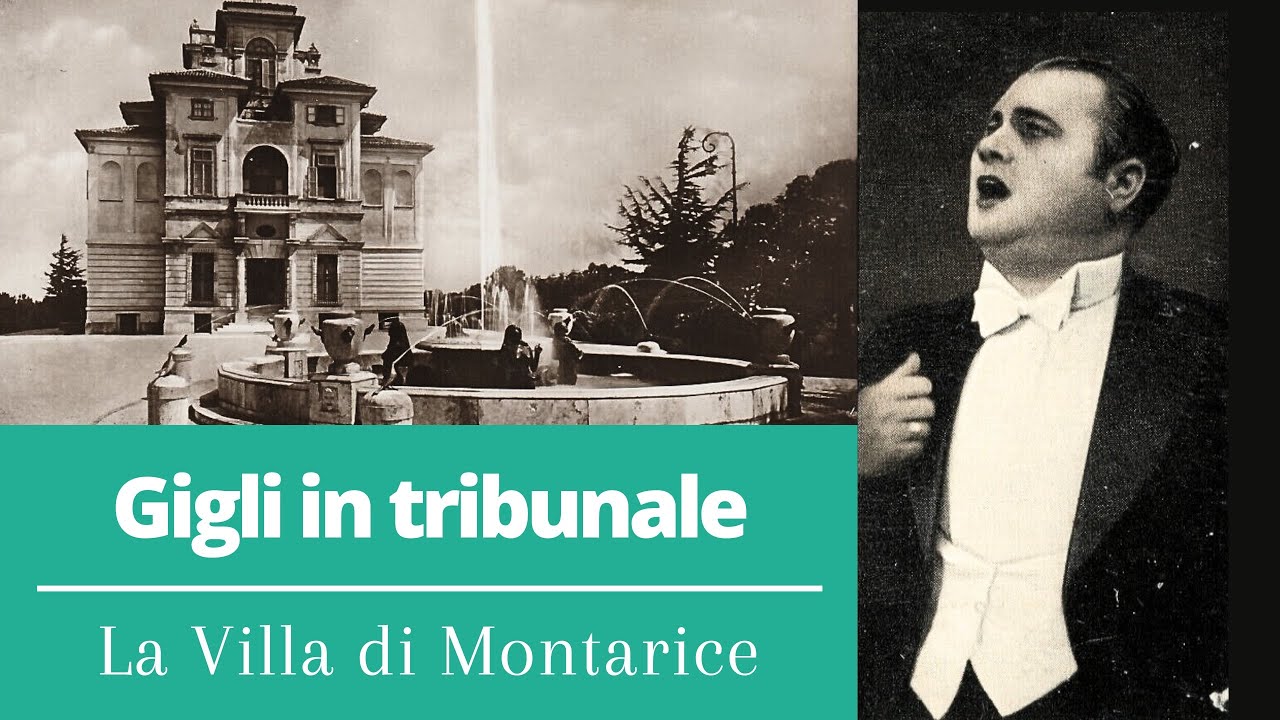 Beniamino Gigli in tribunale - La Villa di Montarice