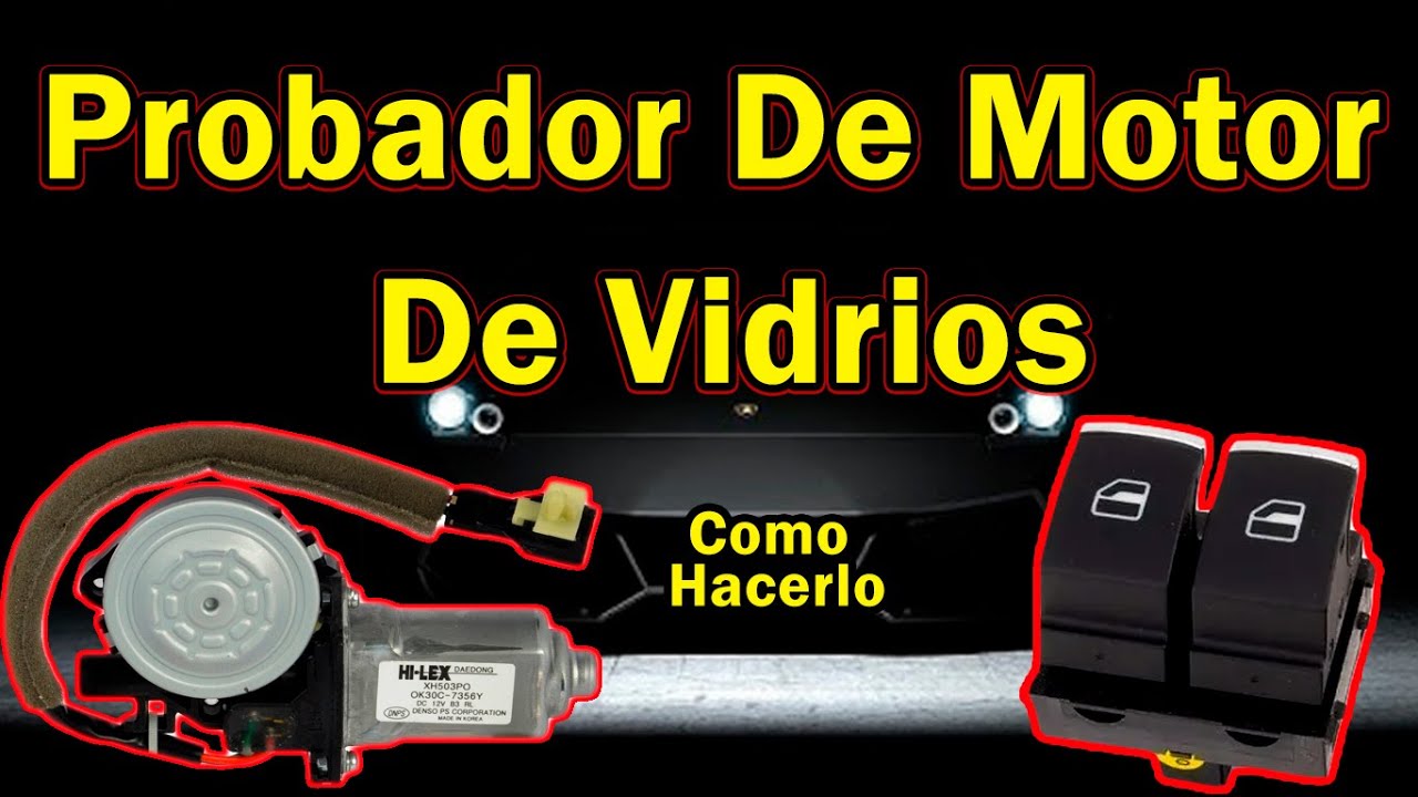 Probador de Vidrios Herramienta Para Cualquier Swich o Motor