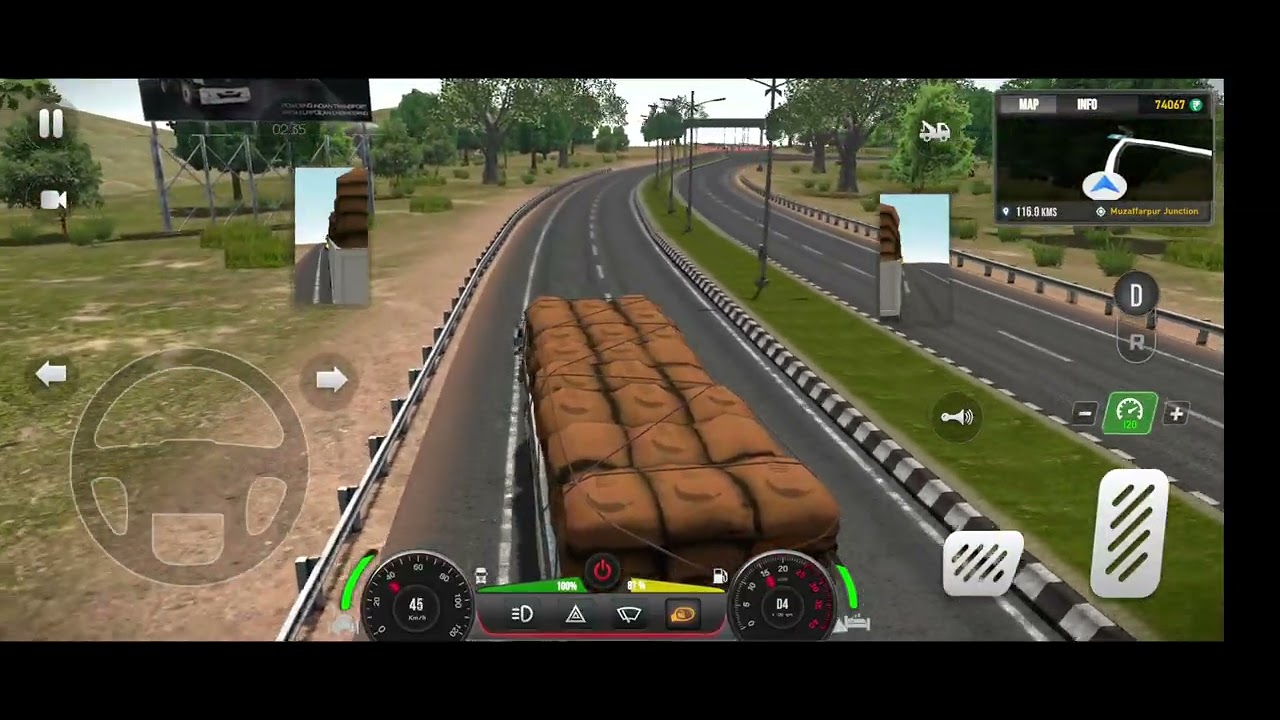 Truck simulator game 💪 | high graphics gameplay 😱