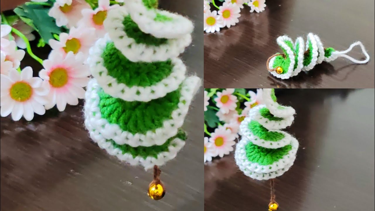 Crochet Christmas Tree Wind Spinner l Beginners Friendlyl christmas ornaments