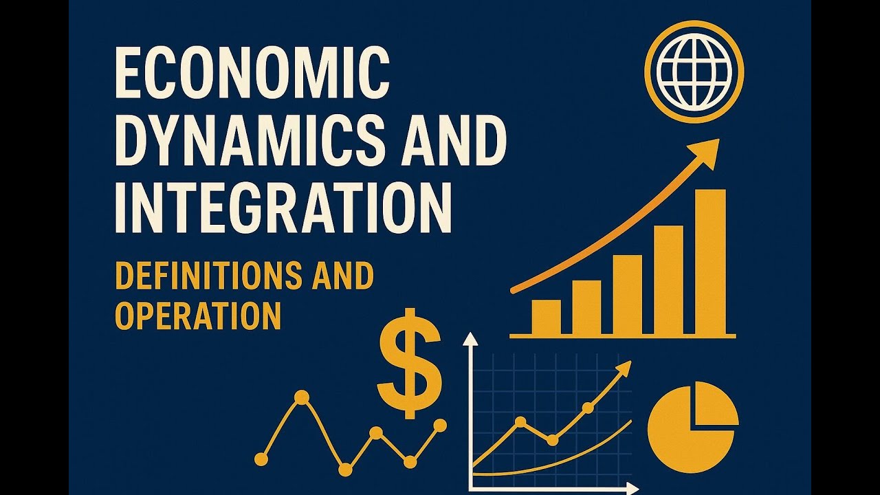 MEcon 503 Quantitative Economics 19.07.2025 Economic Dynamics and Integration