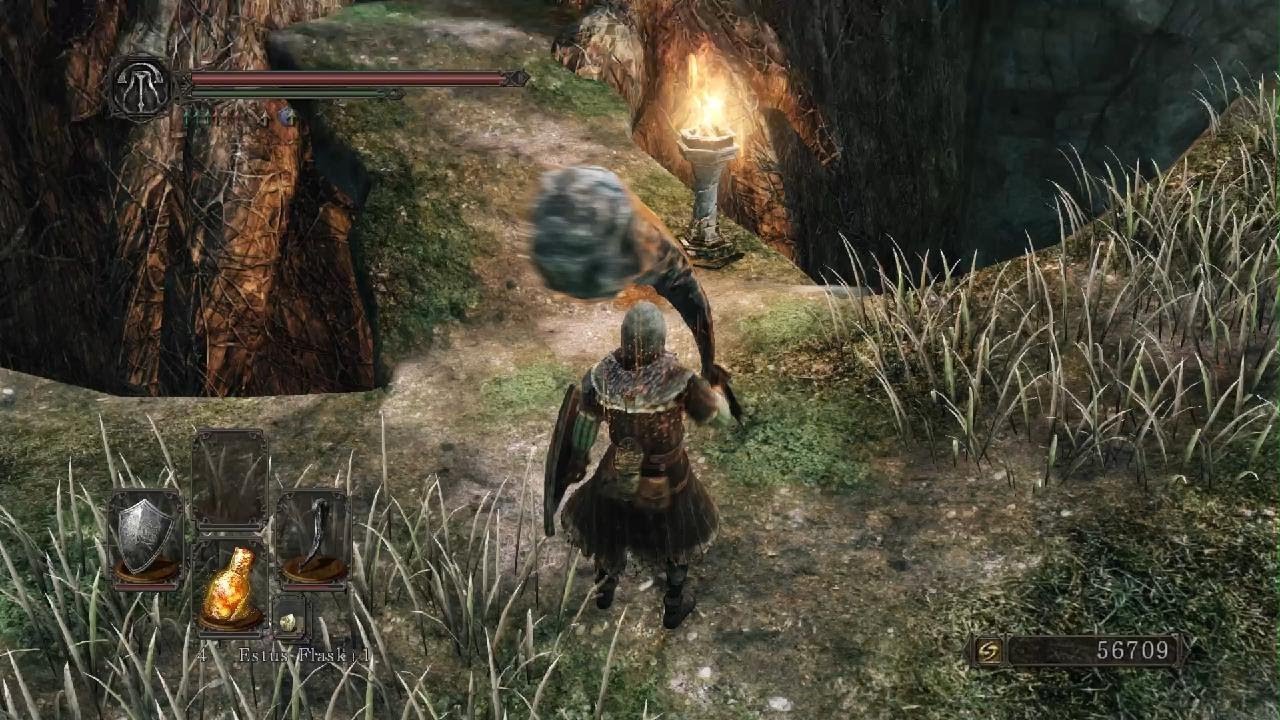 DARK SOULS II Strength Playthrough 039: Queen Dee Defeats Invader in the Things Betwixt