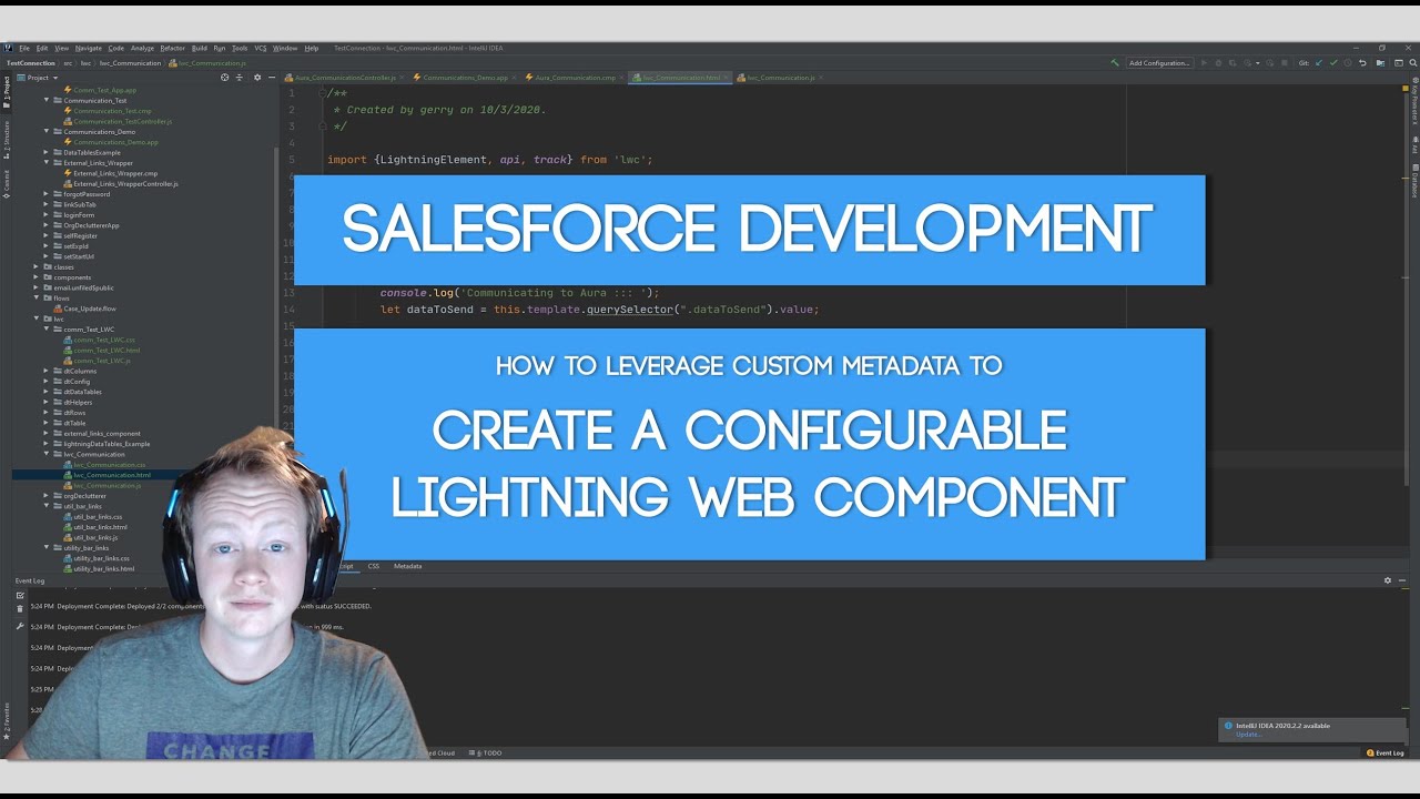 Salesforce Development (LWC) : Creating a configurable Lightning Web Component using Custom Metadata