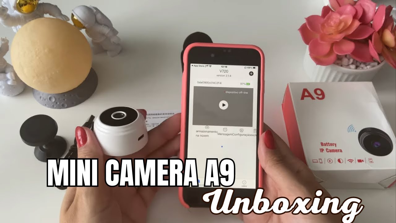 MINI CAMERA A9 | UNBOXING | SETTINGS
