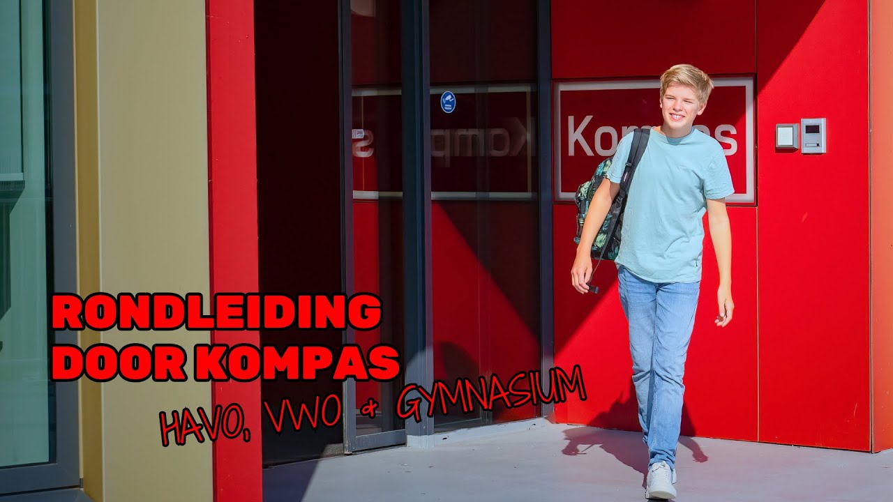 Een rondleiding door Kompas | Jelte | Porteum Lyceum | Havo, vwo en gymnasium