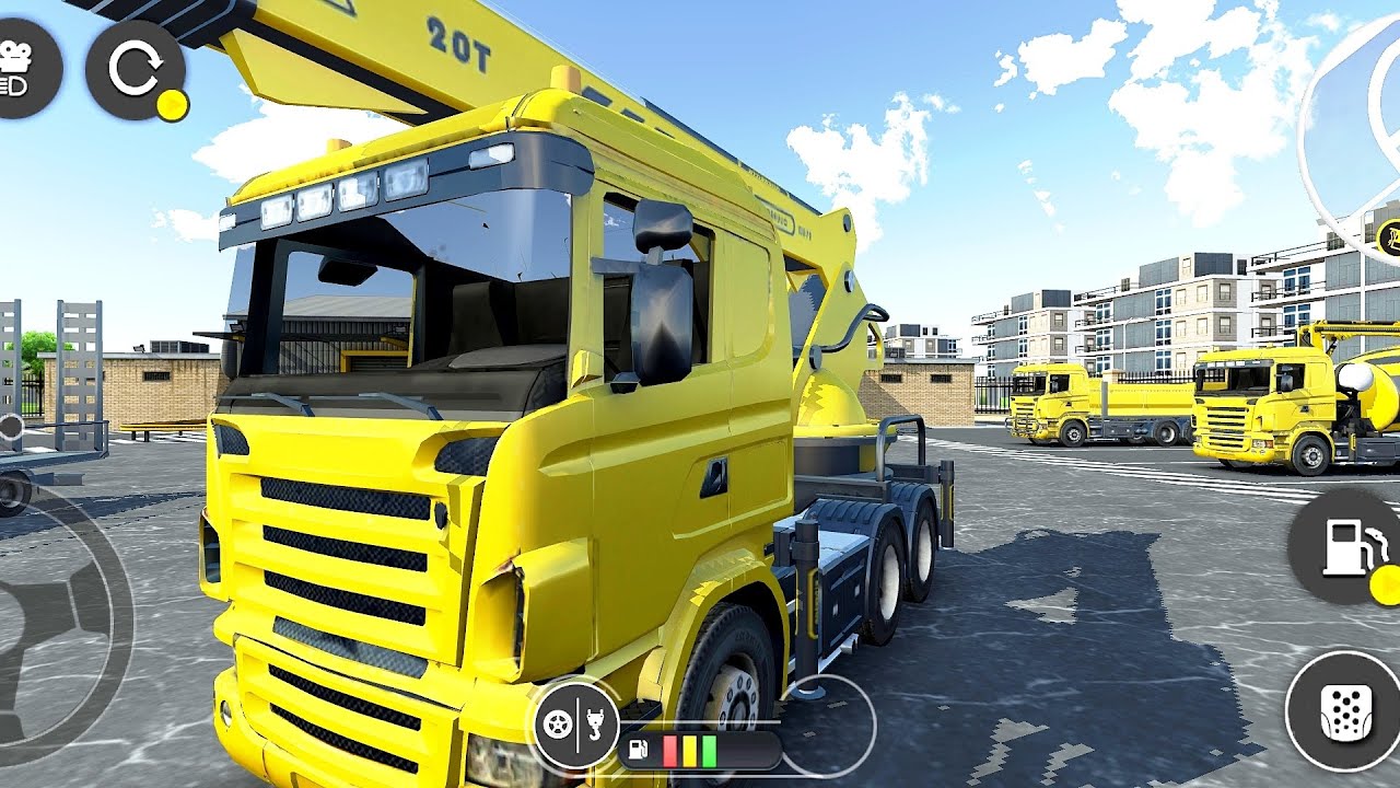 Work is carried out by trucks and goods are delivered new game play 2026 #androidgames #jcbgame 