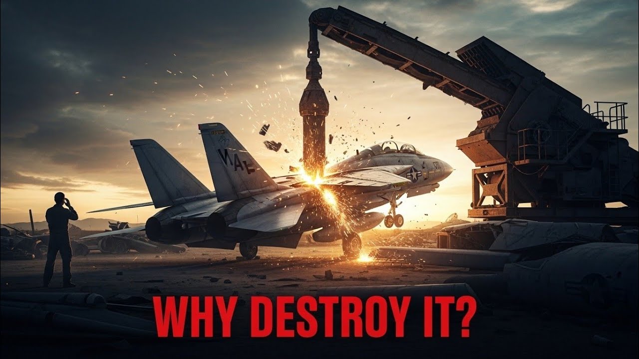 Why the U.S. Destroyed the Legendary F-14 Tomcat | The Secret Reason