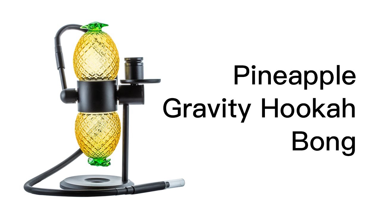 Pineapple Gravity Hookah Bong | PuffingBird.com