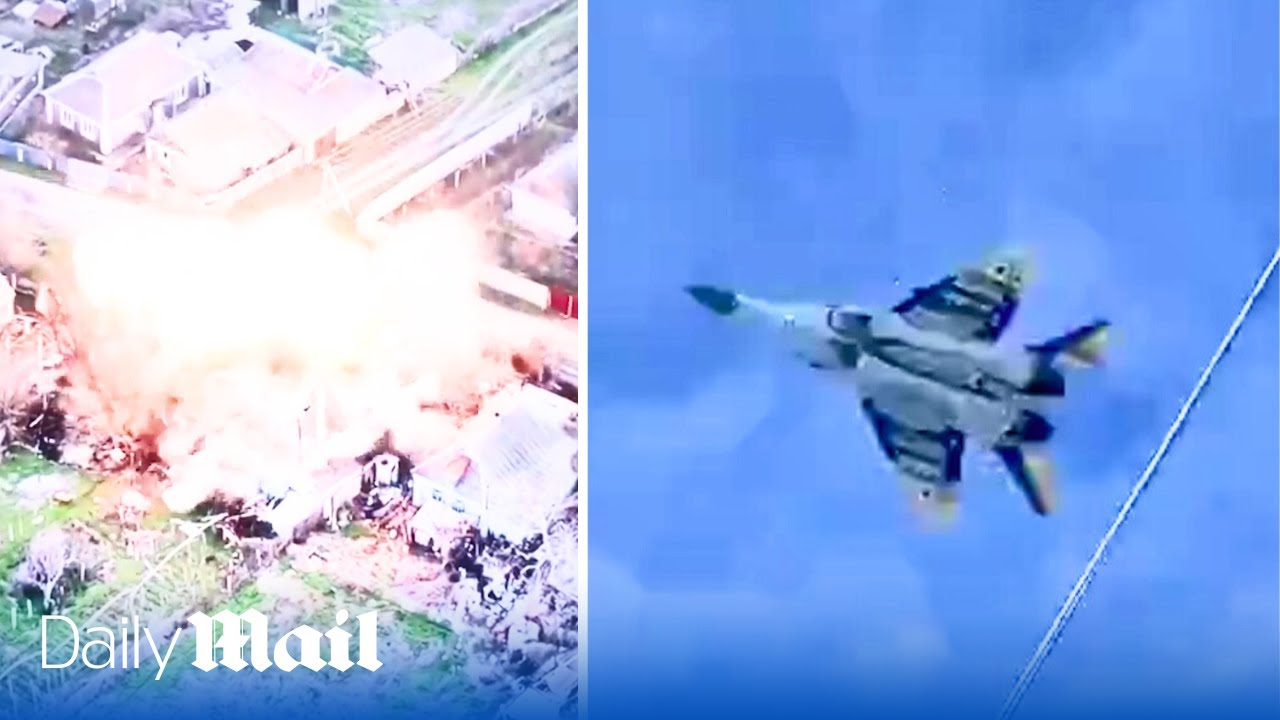 French AASM 'Hammer' bombs used for first time to destroy Russian bases in Ukraine