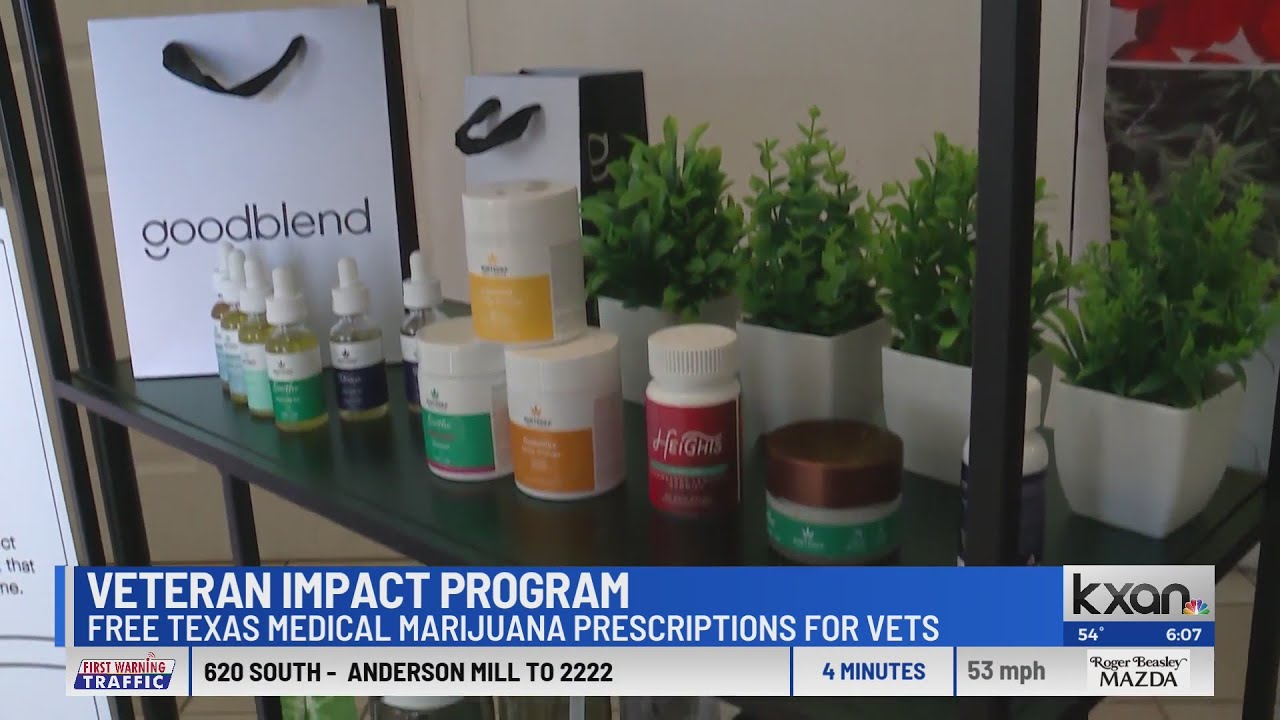 Austin-based dispensary offering eligible veterans free medical marijuana prescription