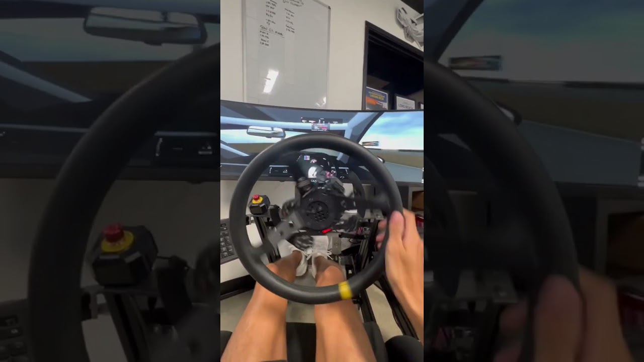 Sim drifting on Assetto Corsa with a crazy sim setup