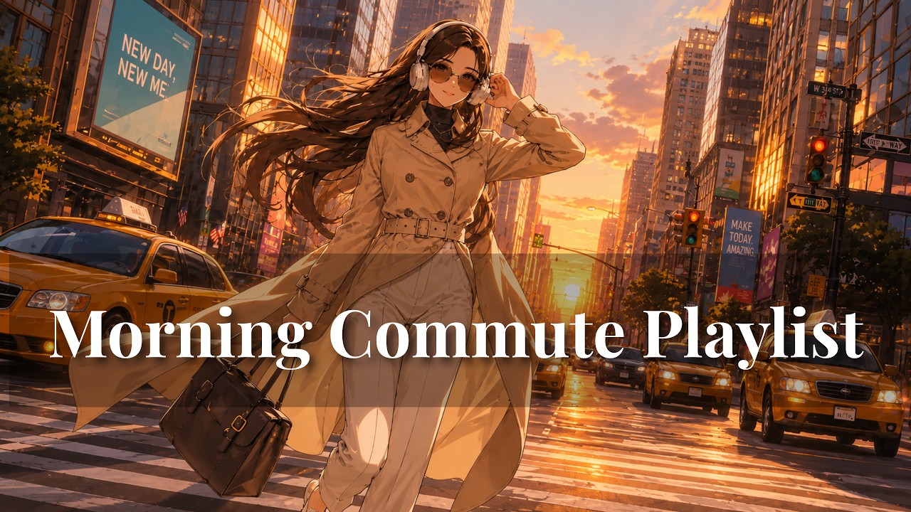 【Commute Anthem】Western Music That Turns Your Commute Into New York | Feel-Good Songs From Track One