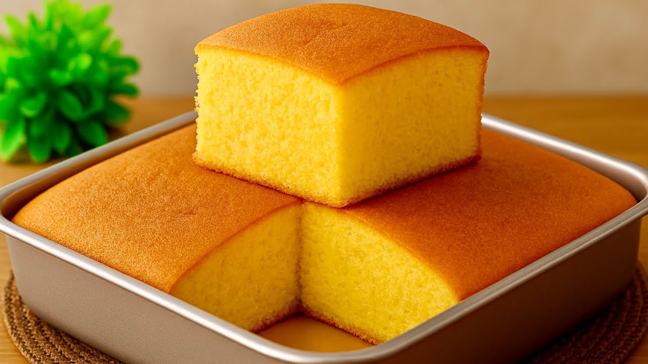 Milk Cake in 10 Minutes! Fluffy, Easy & Delicious