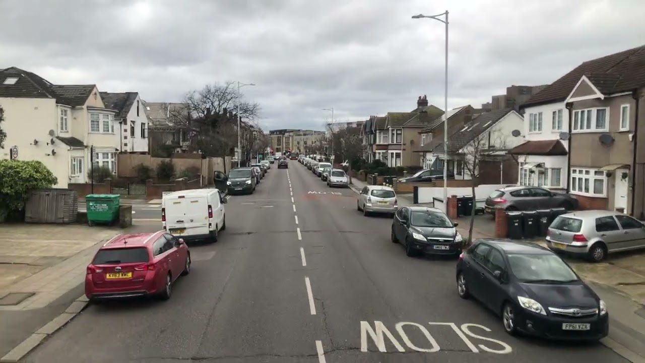 London Buses Route 128 10129 Stagecoach to Ilford Station (Part 2) 