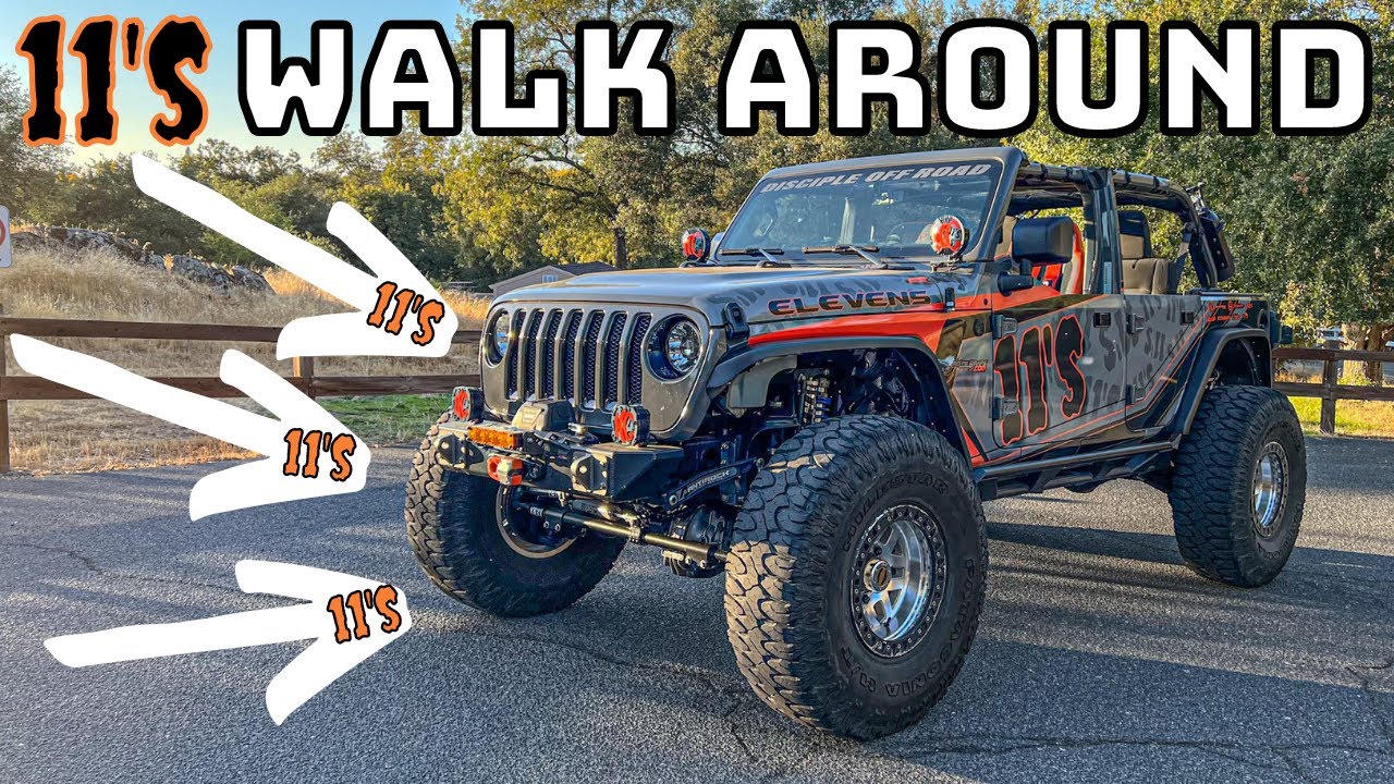 ПРОГУЛКА ПО ОКРУГУ - Ежедневный гусеничный райдер - JEEP Wrangler JLU Build