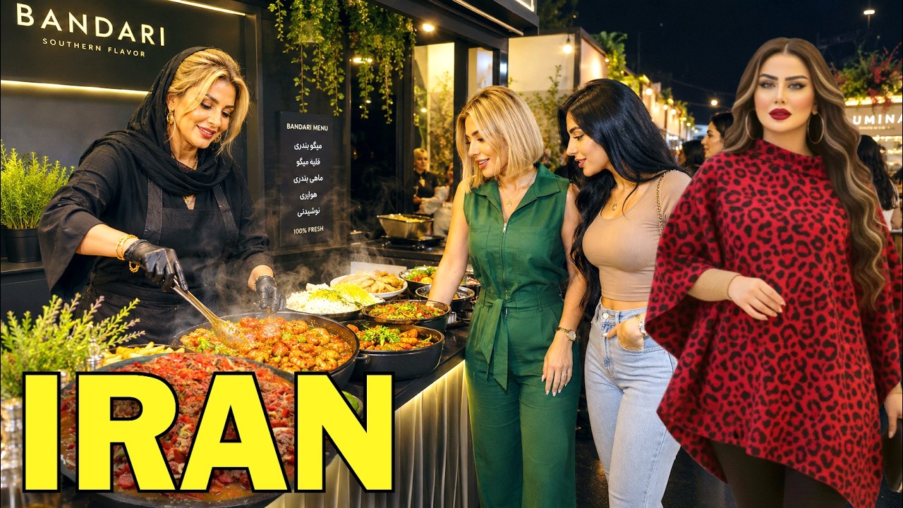 FOOD in IRANIAN Style & What Media Doesn't Show You | Tehran Nightlife