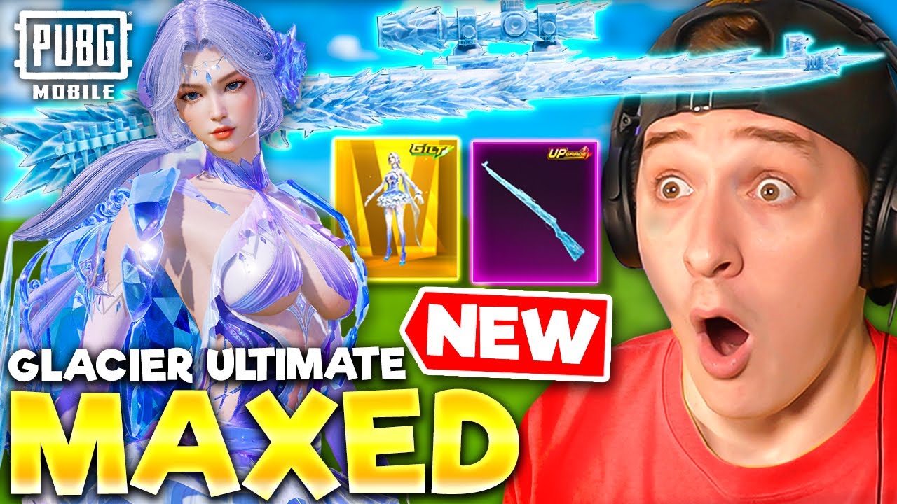 INSANE MAXED GLACIER GLORIOUS KAR98K & ULTIMATE! PUBG MOBILE