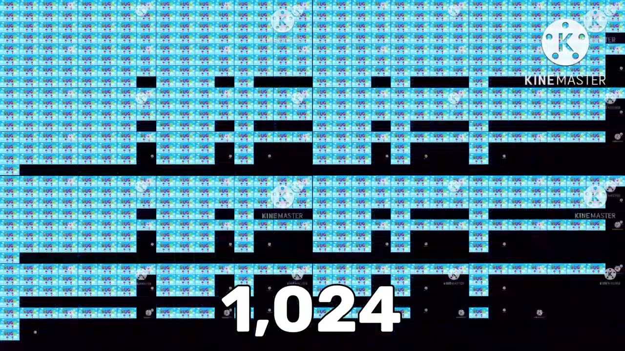 JunyTony Bugs Intro - 1,073,741,824 Times | 4k