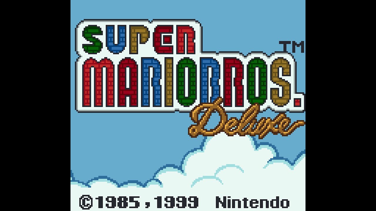 Super Mario Bros. Deluxe (GBC) playthrough ~Longplay~