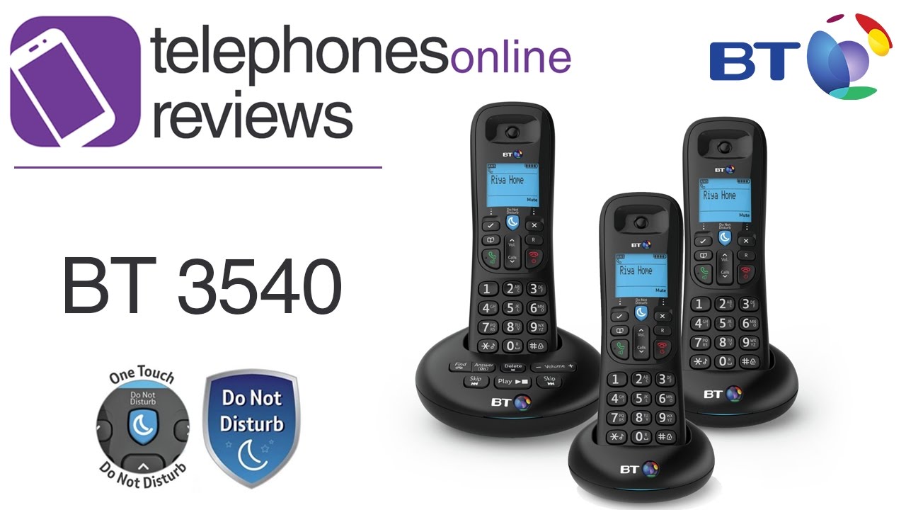 BT 3540 Digital Cordless Telephone Review By Telephones Online