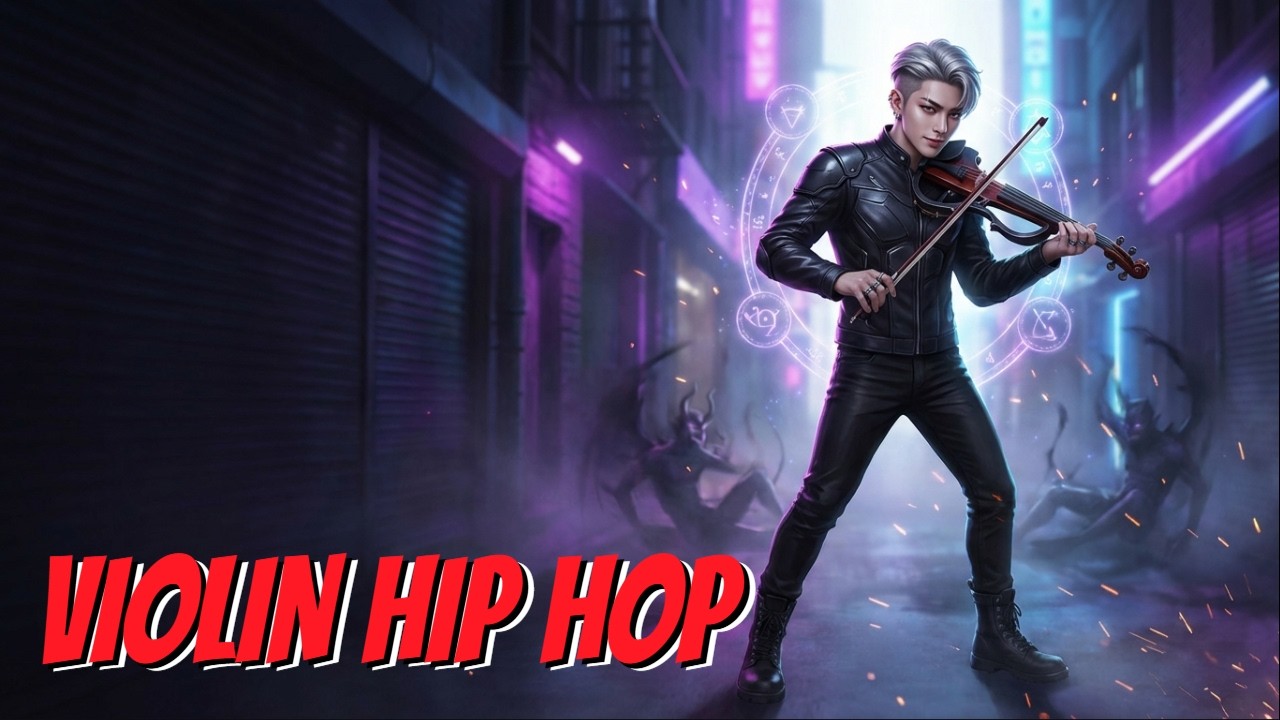 KPop Demon Hunters Hip-Hop Violin Fusion | Urban Trap Beats Full Mix I 【Violin Hip Hop 2026】