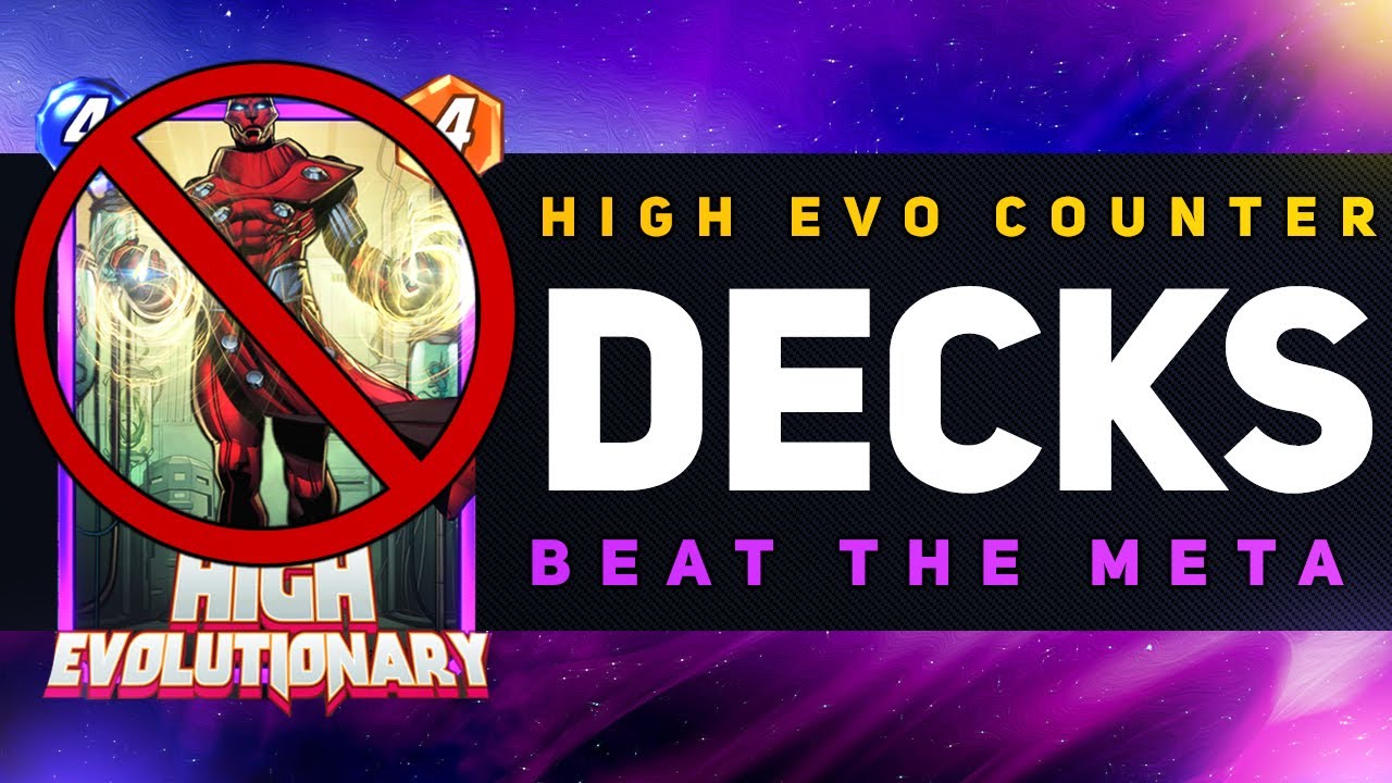 No High Evo? No Problem! 5 DECKS to COUNTER THE META! [Marvel Snap]