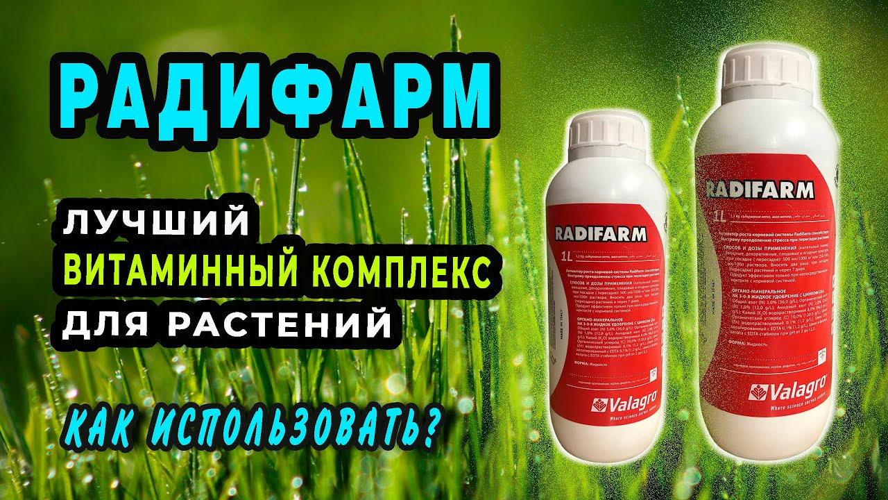 Радифарм для растений. Когда, как и зачем применять?