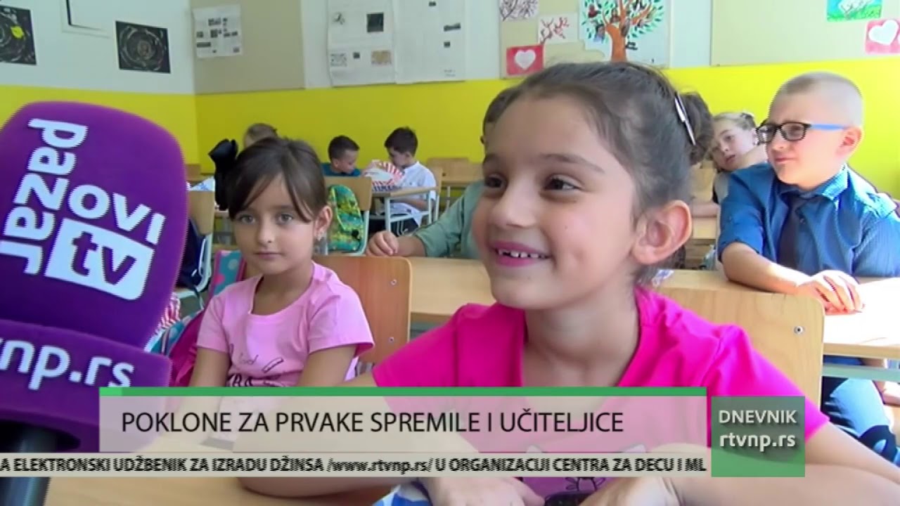 Uručeni pokloni prvacima u Osnovnoj školi Stefan Nemanja