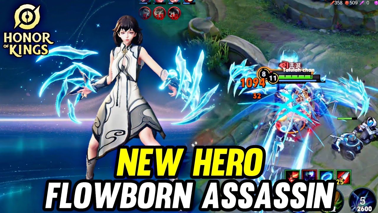 HOK : FLOWBORN/YUANLIU ASSASSIN GAMEPLAY - HONOR OF KINGS