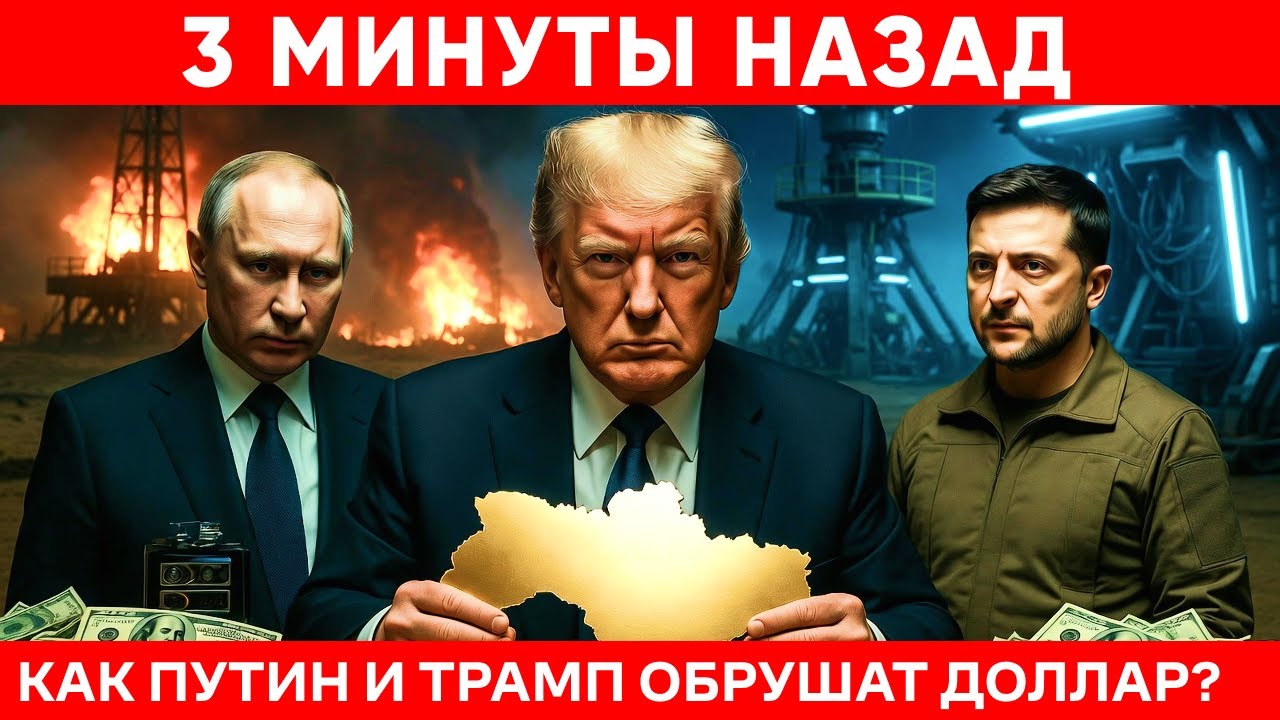 Секретная сделка по Украине: Как Путин и Трамп обрушат доллар?