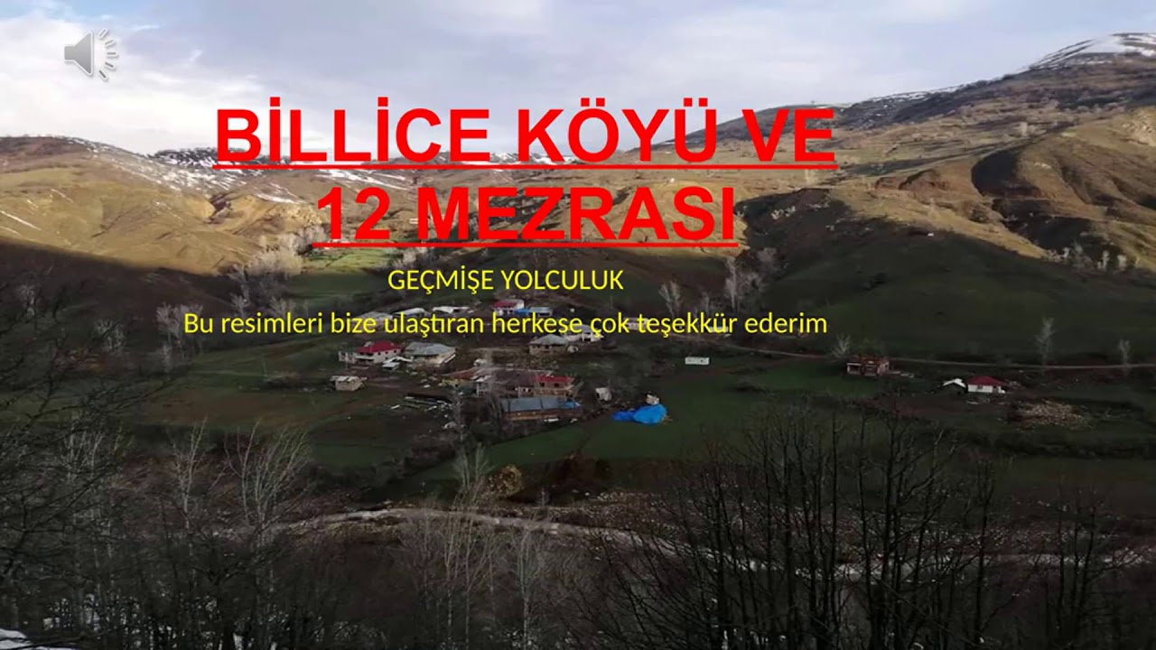 Kiğı Billice köyü
